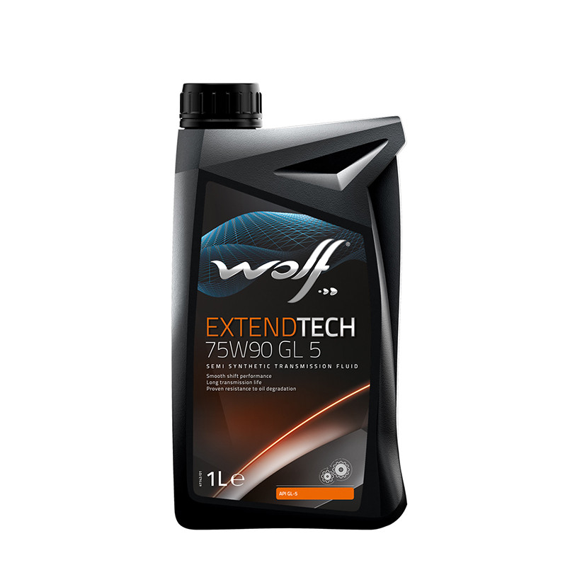 Трансмісійна олива WOLF EXTENDTECH 75W90 GL 5 1л.